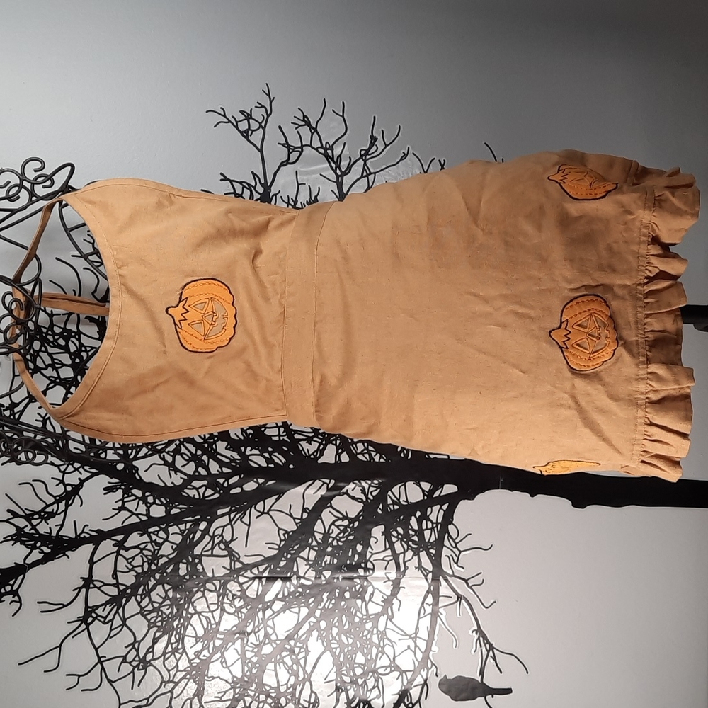 Apron Child Halloween Harvest Kid Children Baking Cook Chef Fall Autumn Cute